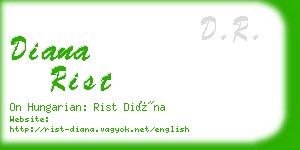 diana rist business card